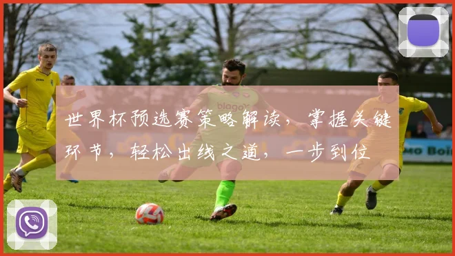 世界杯预选赛策略解读，掌握关键环节，轻松出线之道，一步到位
